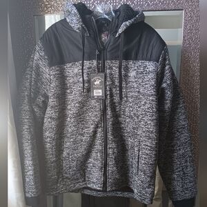 Men's jacket size L with sherpa lining